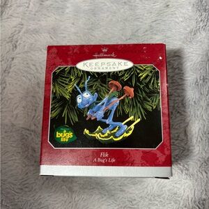 Hallmark Keepsake Ornament - Flik with Blue and Red Accents